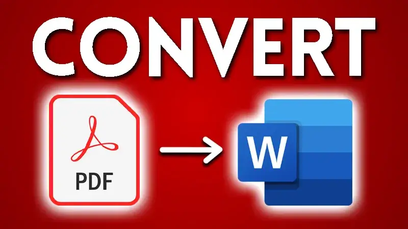 pdf to word convert
